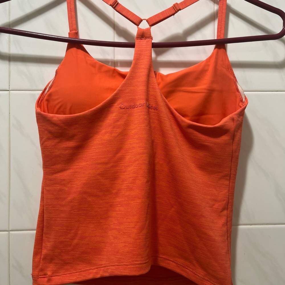 NWT Outdoor Voices Tank Built-in-Bra Crop